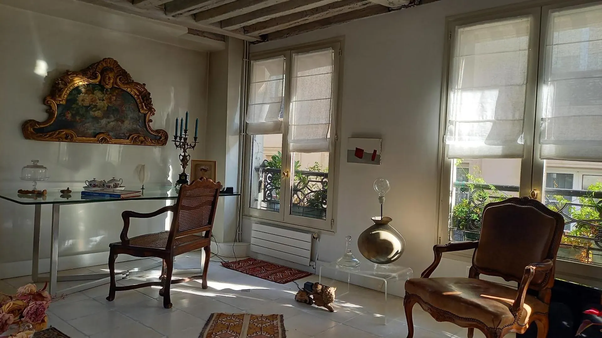 Duplex Terrasse Coeur De Paris Montorgueil Apartamento